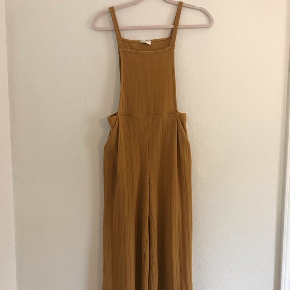 Sienna Sky Pants - Goldenrod yellow romper jumper overall style